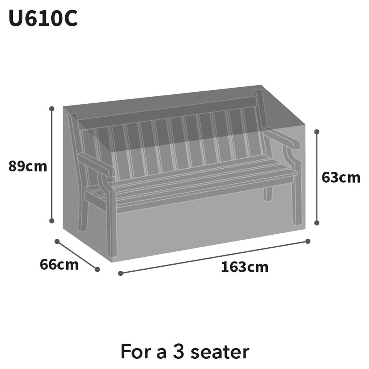Bosmere Ultimate Bench Cover Green Medium