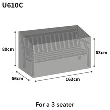 Bosmere Ultimate Bench Cover Green Medium