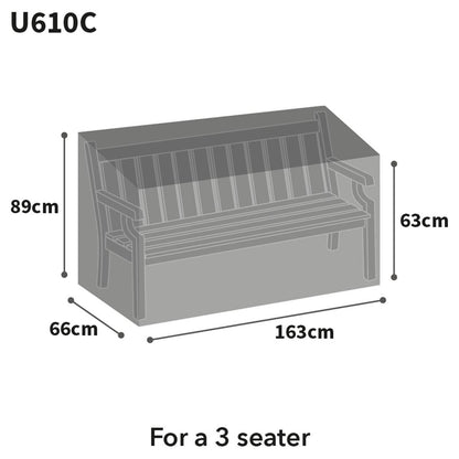 Bosmere Ultimate Bench Cover Green Medium