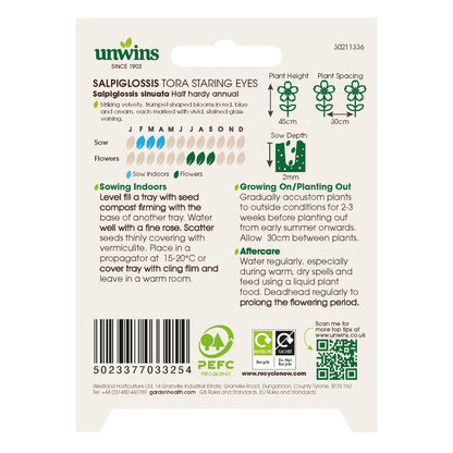 Salpiglossis Tora Staring Eyes