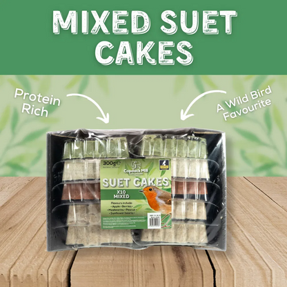 Copdock Mill Suet Cake Tray Mixed 10pk 3Kg