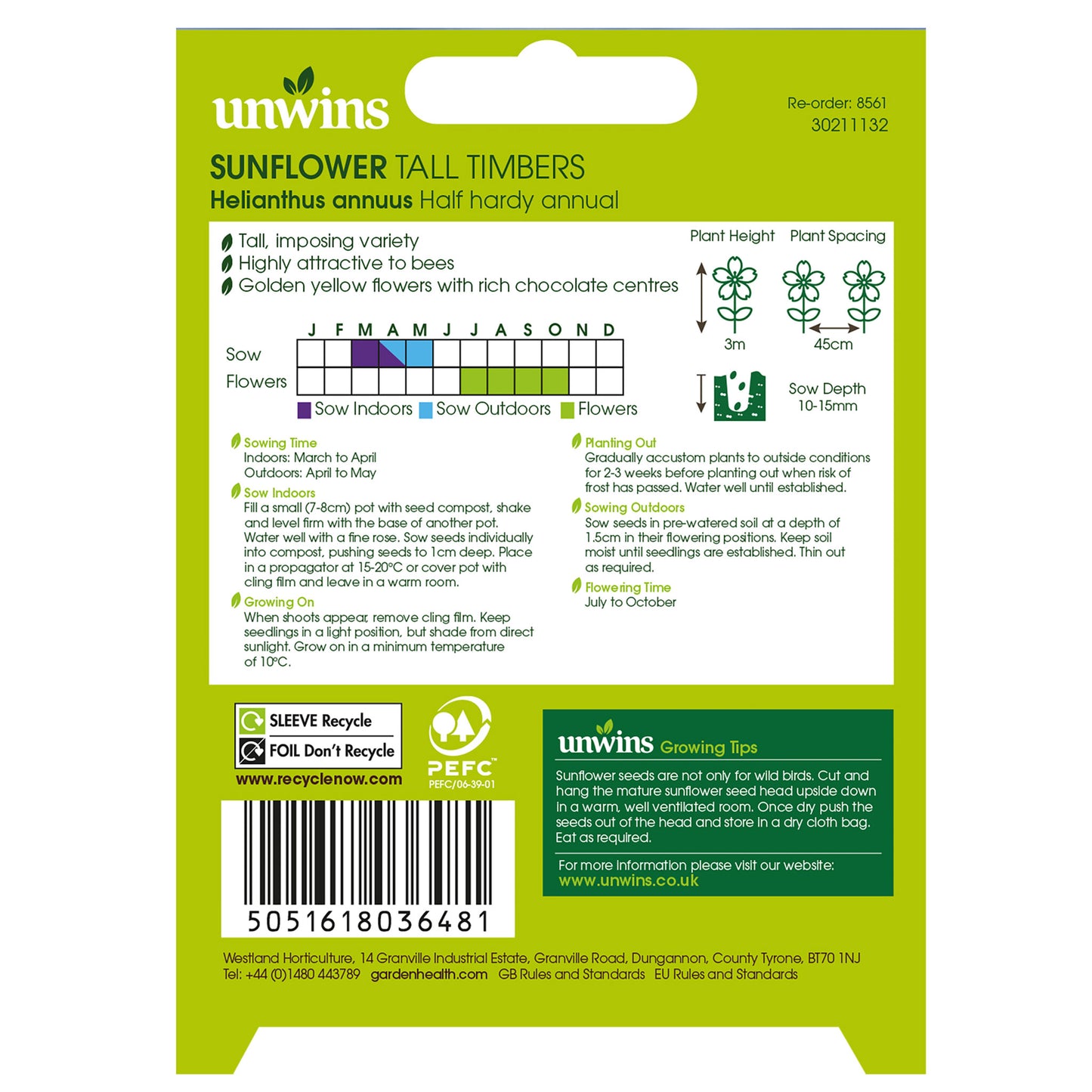 NH Sunflower Tall Timbers