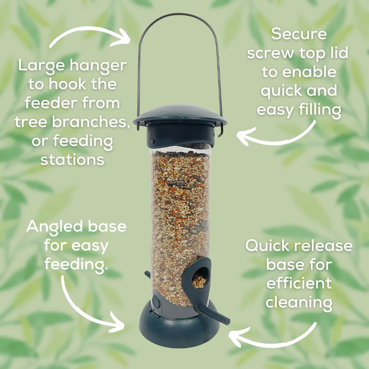 Copdock Mill Easy Fill & Clean Seed Feeder 102g