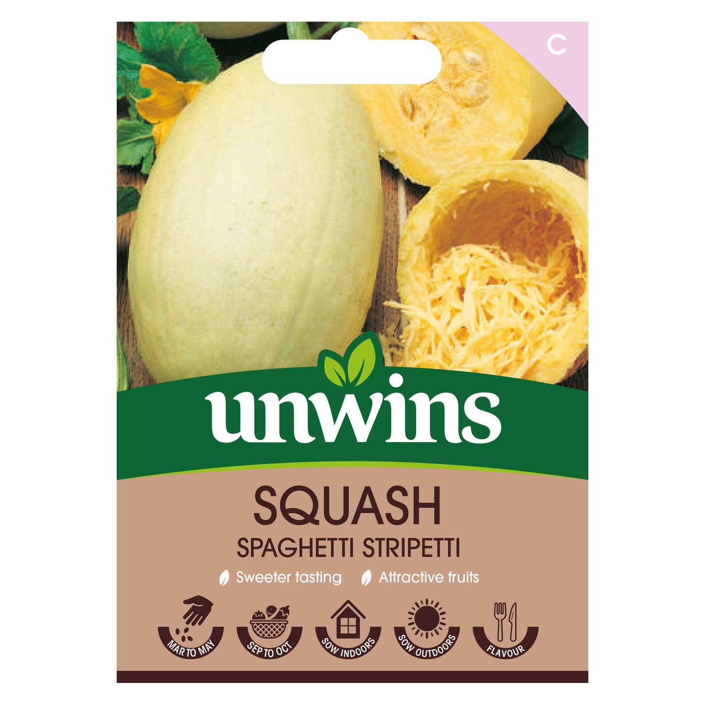 Squash (Winter) Spaghetti Stripetti