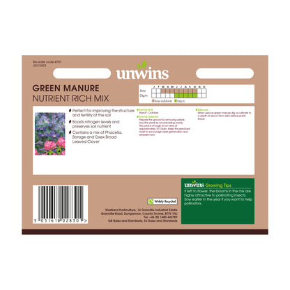 Unwins Green Manure Seeds Range