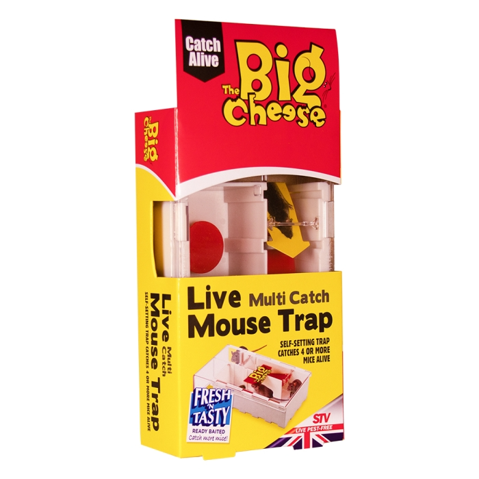 The Big Cheese Live Multi-Catch Mouse Trap
