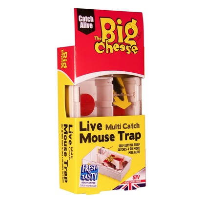 The Big Cheese Live Multi-Catch Mouse Trap