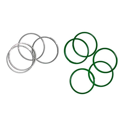 Growers Choice Plastic Coated Plant Rings Green 2.5cm 50pk