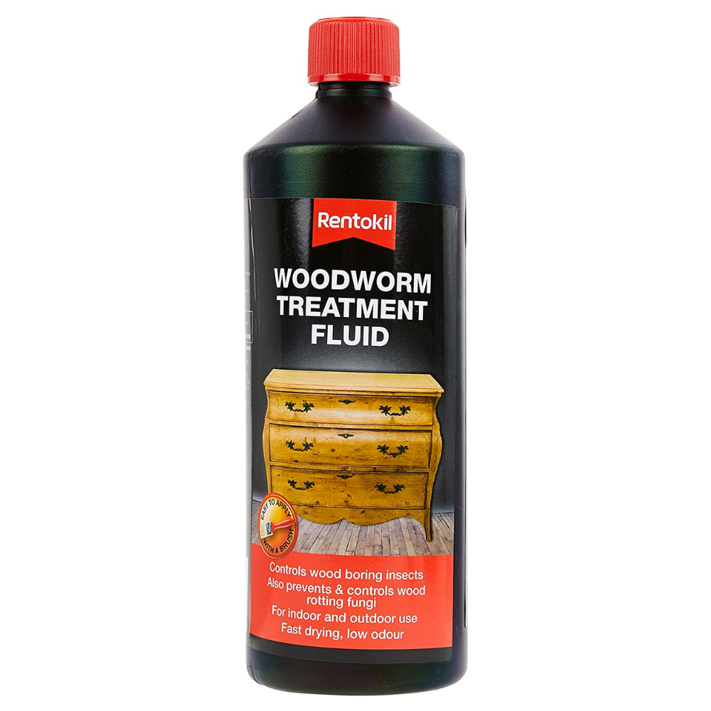 Rentokil Woodworm Insect Pest Protection Treatment Fluid