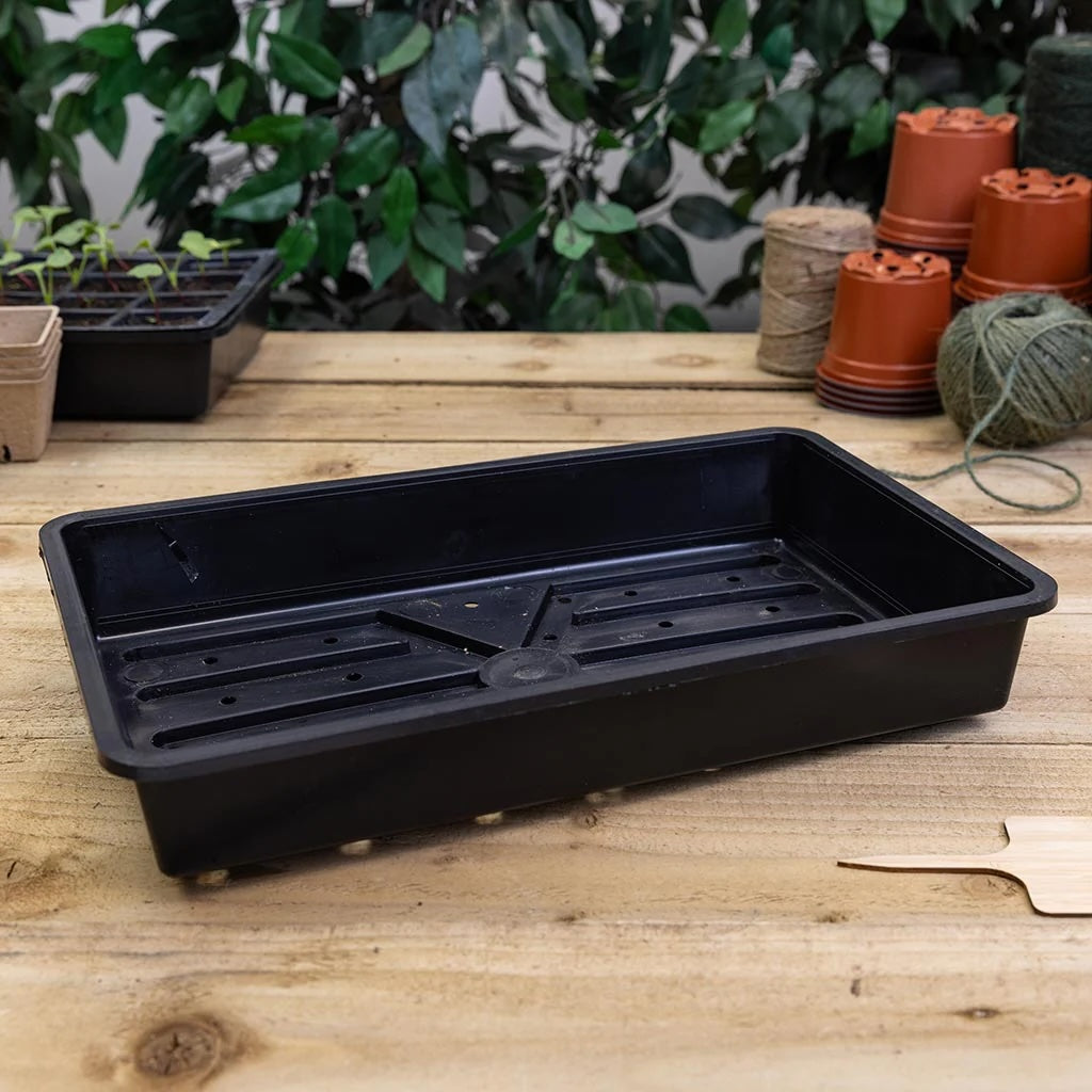 Growers Choice Rigid Seed Tray 36cm Black