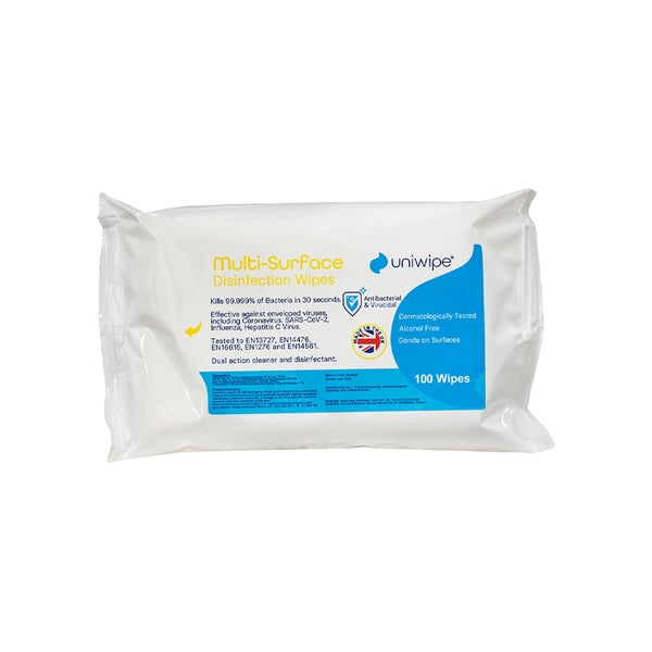 Uniwipe Multi-Surface - 100 Pack