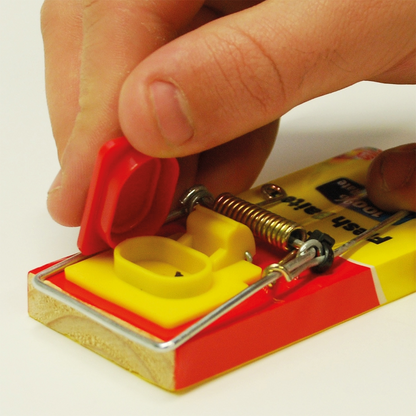 The Big Cheese Fresh Baited Mouse Trap - Twinpack