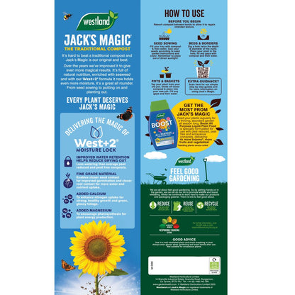 Westland Jack's Magic All Purpose Compost (Traditional Blend) 50 Litre