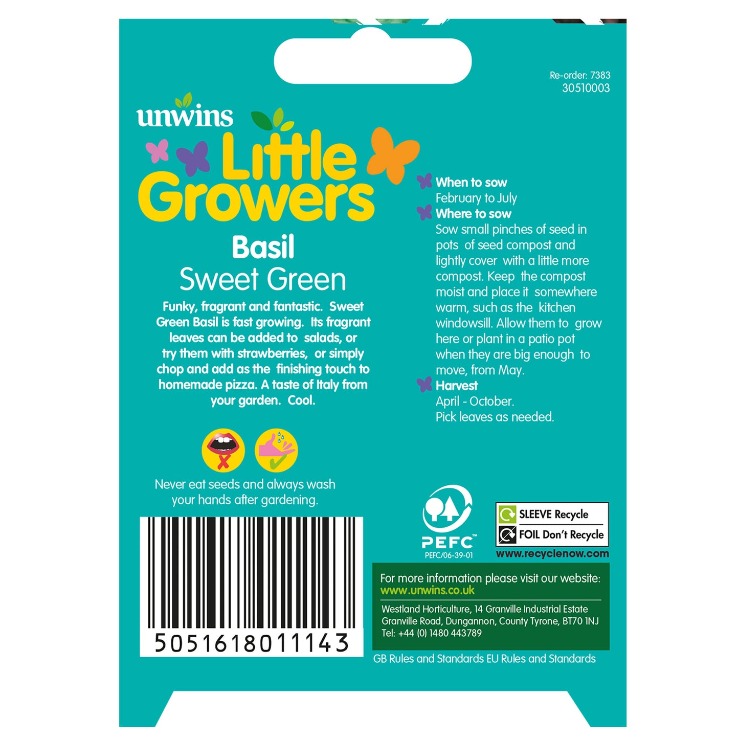 Little Growers Basil Sweet