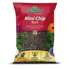 Evergreen Mini Chip Bark 60 Litres