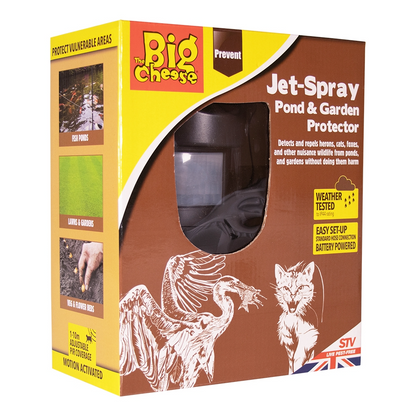 The Big Cheese Jet-Spray Pond & Garden Protector
