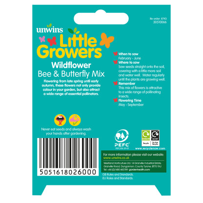 Little Growers Wildflower Bee & Butterfly Mix