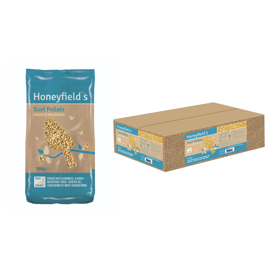 Honeyfield's Suet Pellets With Insect & Mealworm