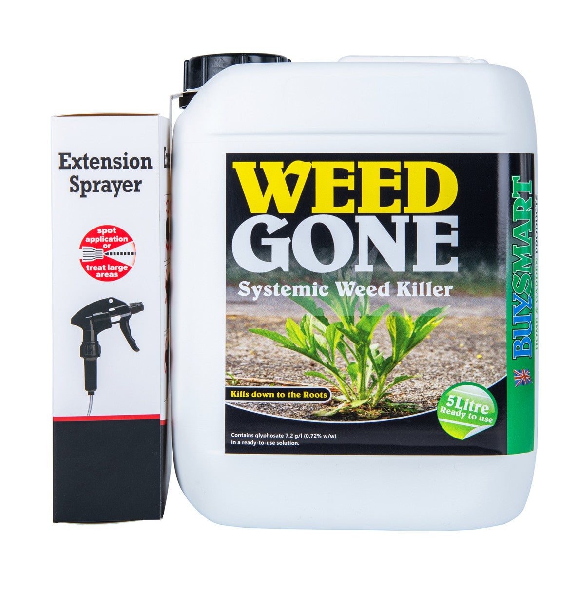 Weed Gone Ready-To-Use 750ml Trigger Spray & 5ltr Watering Can