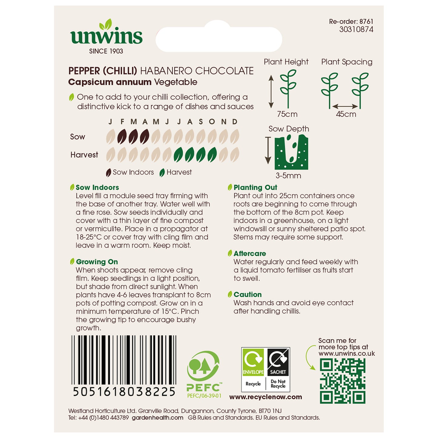 Pepper (Chilli) Habanero Chocolate