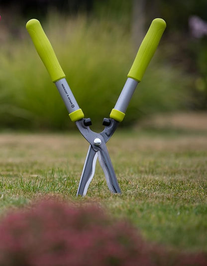 Spear & Jackson Bypass Secateurs + Hand Shears Set in Green
