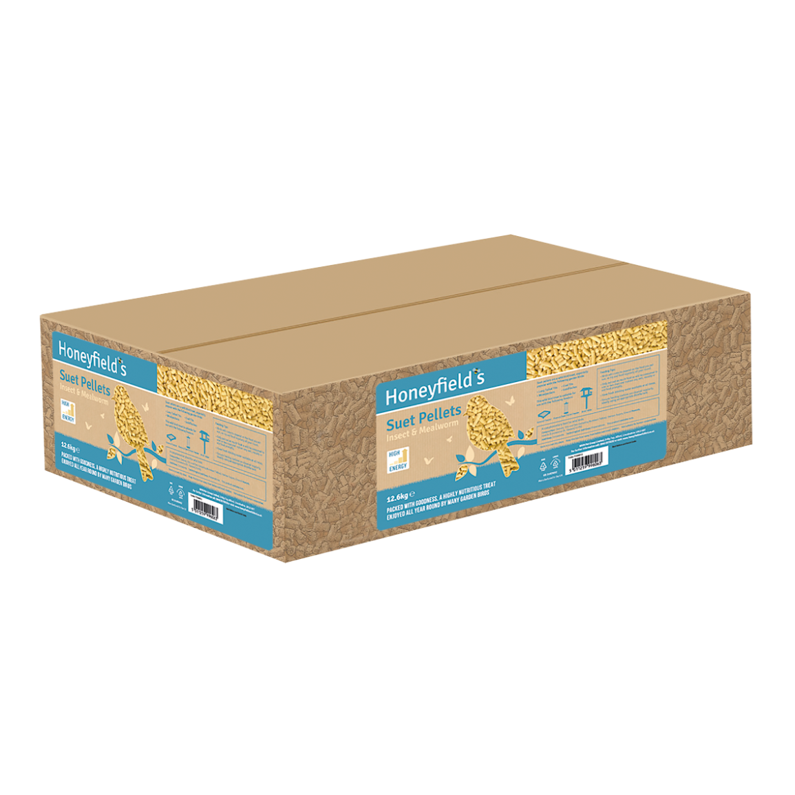 Honeyfield's Suet Pellets With Insect & Mealworm