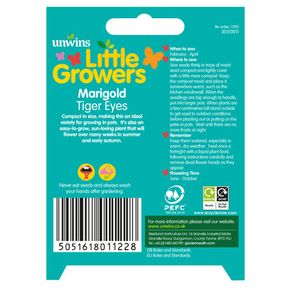 Little Growers Marigold Tiger Eyes