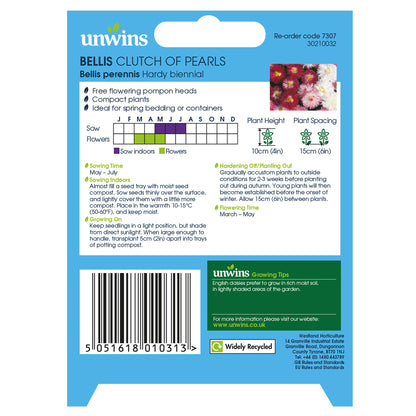 Unwins Spring Flowering Seed Bundle