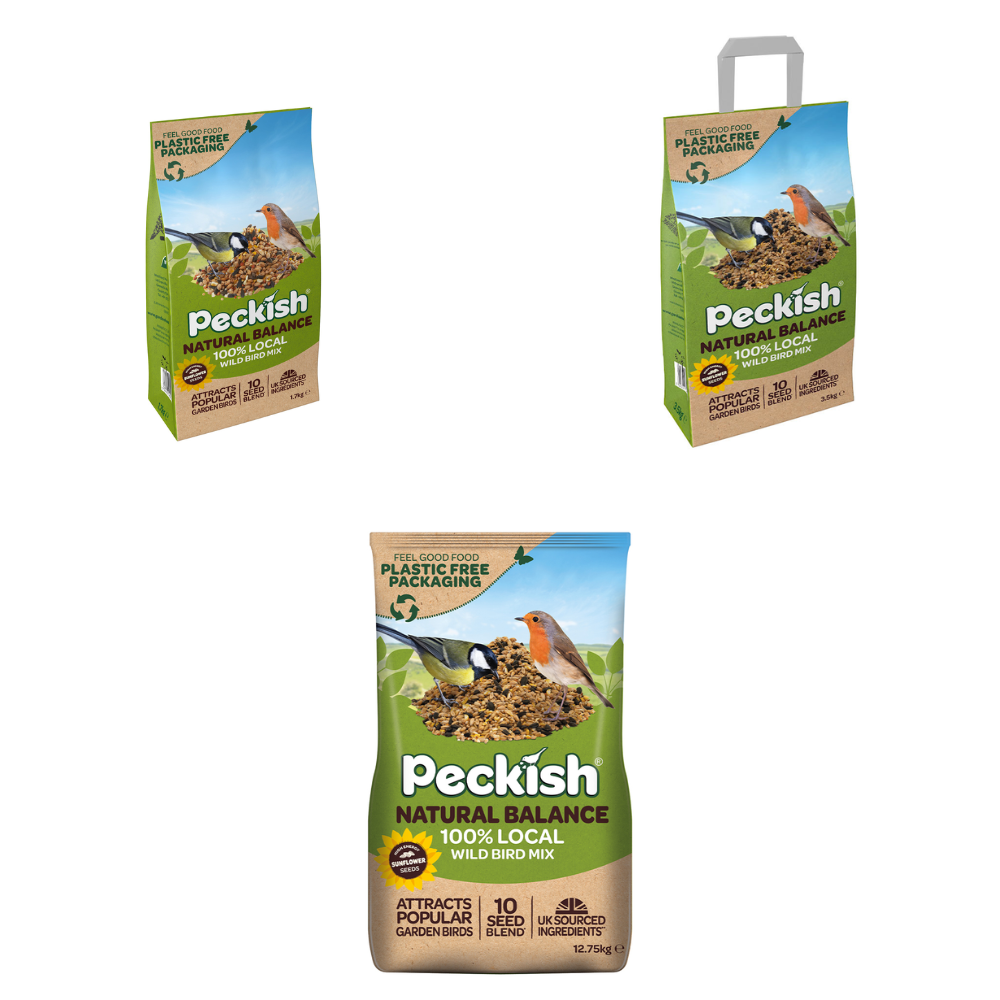 Peckish Natural Balance Seed Mix For Wild Birds - All Sizes