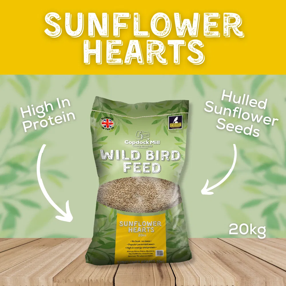 Copdock Mill Sunflower Hearts 12.75kg