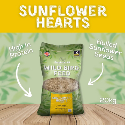 Copdock Mill Sunflower Hearts 12.75kg