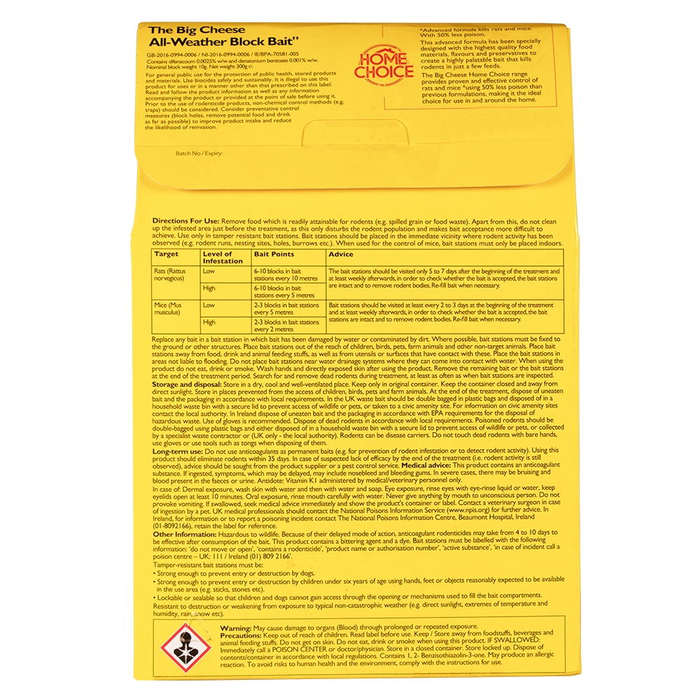 The Big Cheese All-Weather Block Bait - 10g