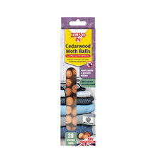 Zero In Cedarwood Moth Repellent Balls 20-Pack