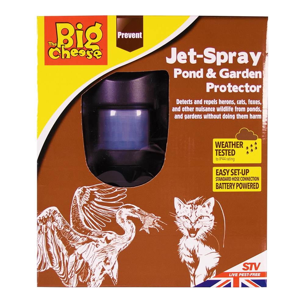 The Big Cheese Jet-Spray Pond & Garden Protector
