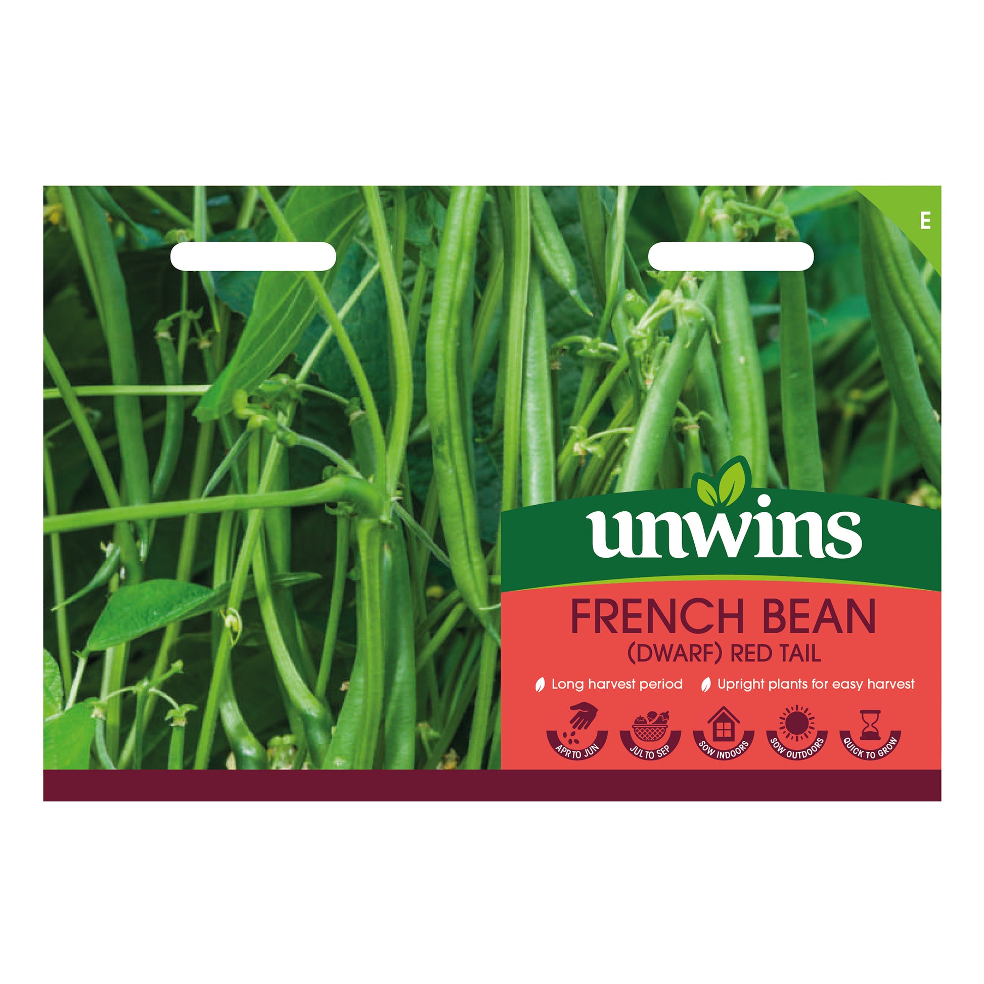 French Bean (Dwarf) Red Tail