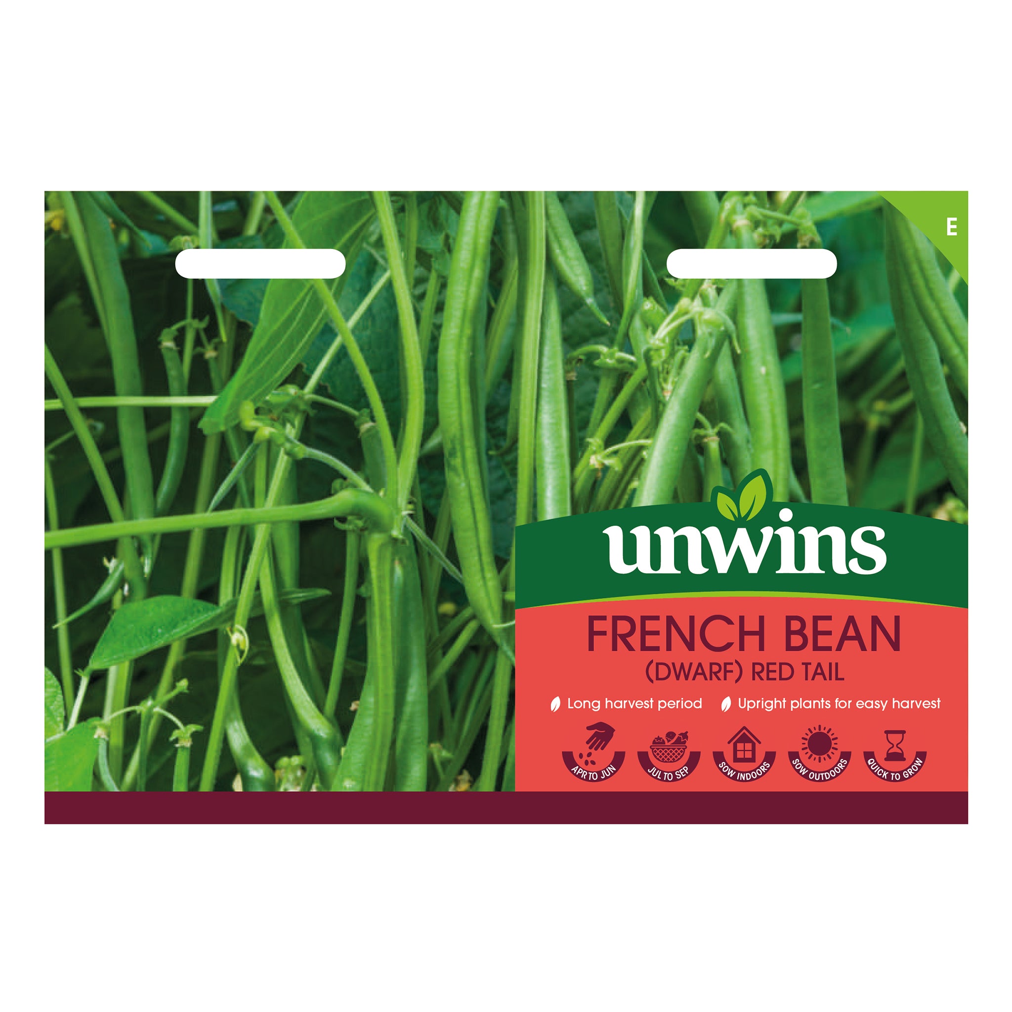 French Bean (Dwarf) Red Tail