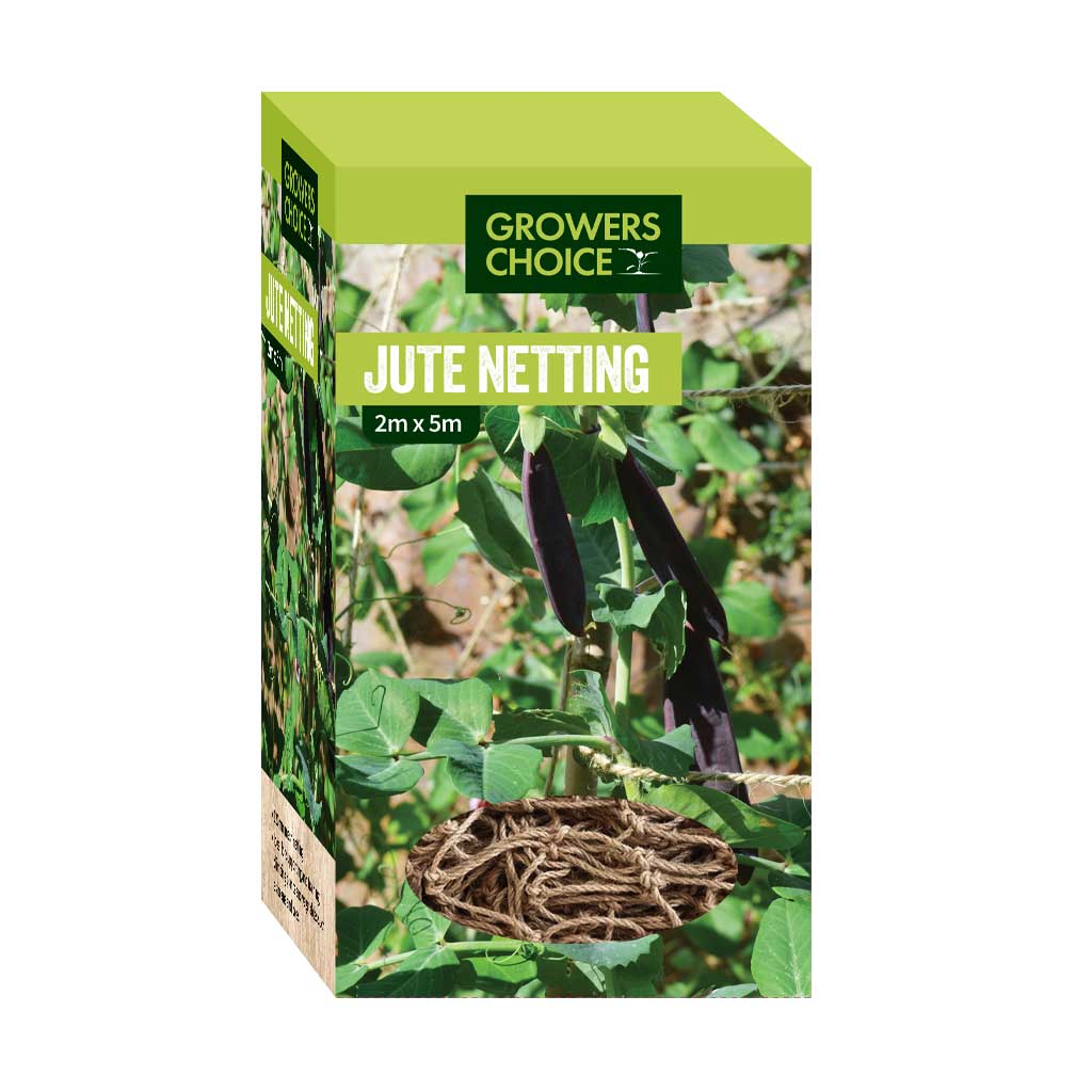 Growers Choice Jute Plant Support Netting - 2m x 5m