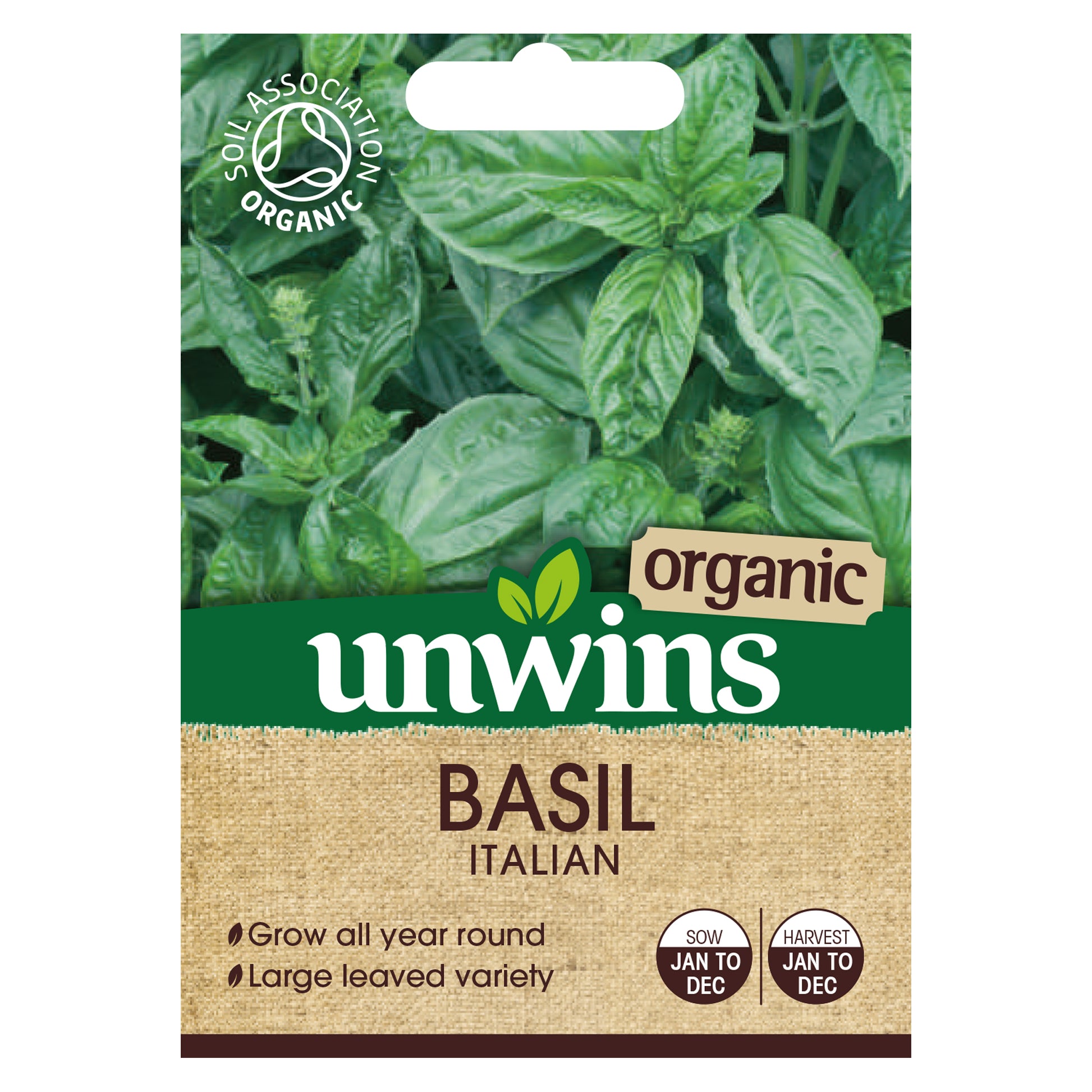Unwins Seeds - Organic