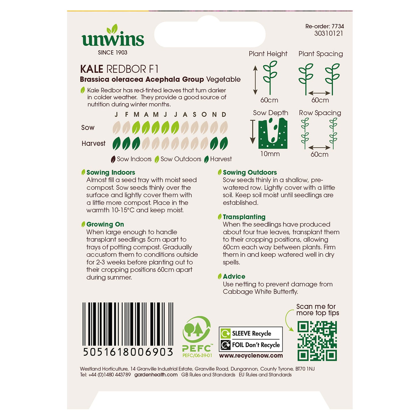 Unwins Brassica Family Seed Bundle