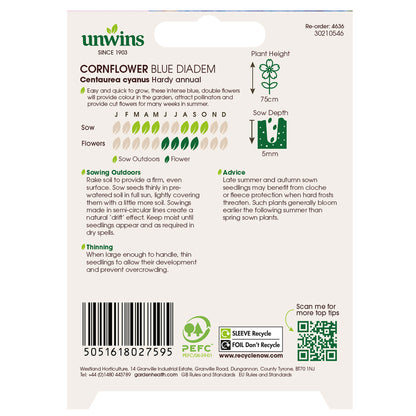 Unwins Easy Annuals Seed Bundle for Beginners