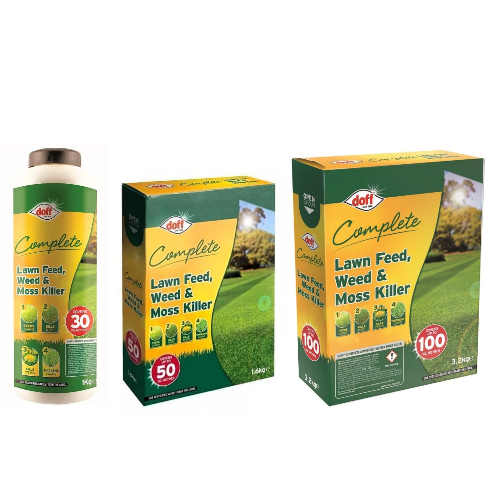 Doff Complete Lawn Feed, Weed & Mosskiller