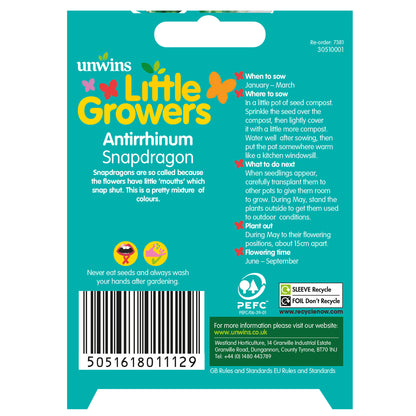 Little Growers Antirrhinum Snapdragon
