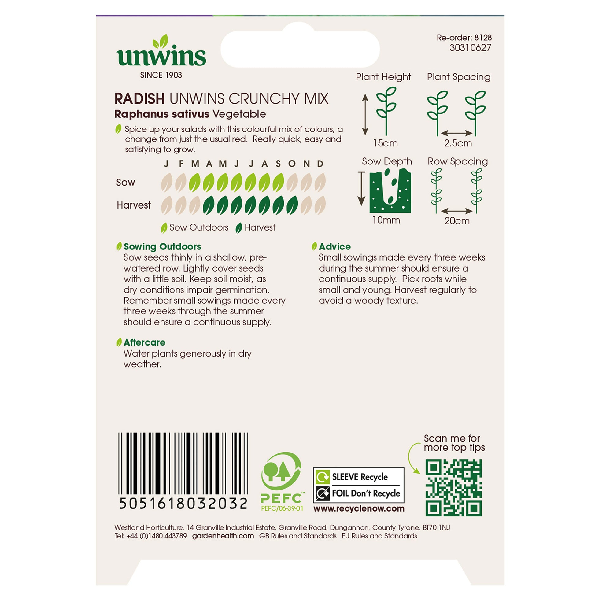 Unwins Root Harvest Seed Bundle