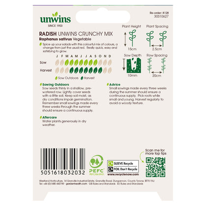 Unwins Root Harvest Seed Bundle