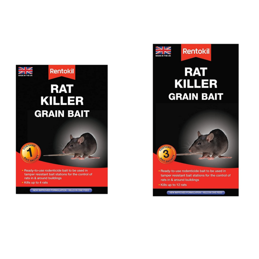 Rentokil Rat Killer Grain Bait Sachets