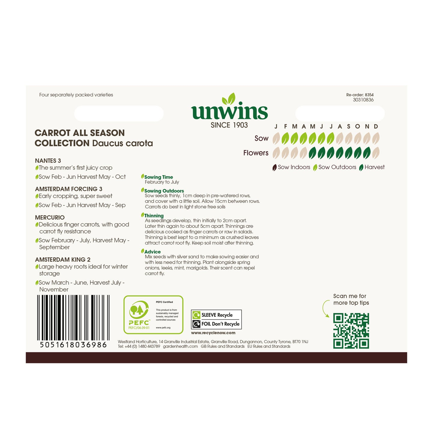 Carrot All Season Collection Pack