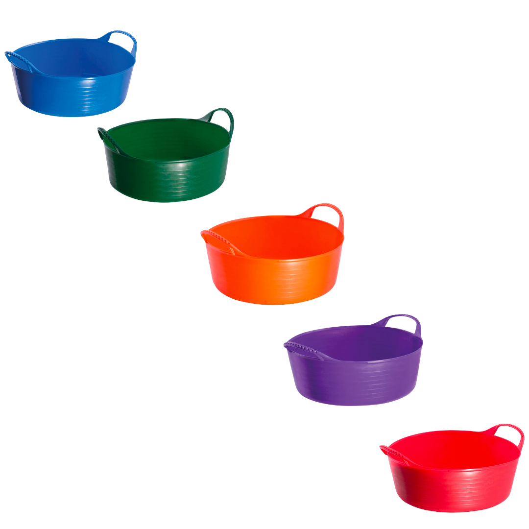 Red Gorilla Tubtrug Flexible Bucket- Mini Shallow 5 Litre 