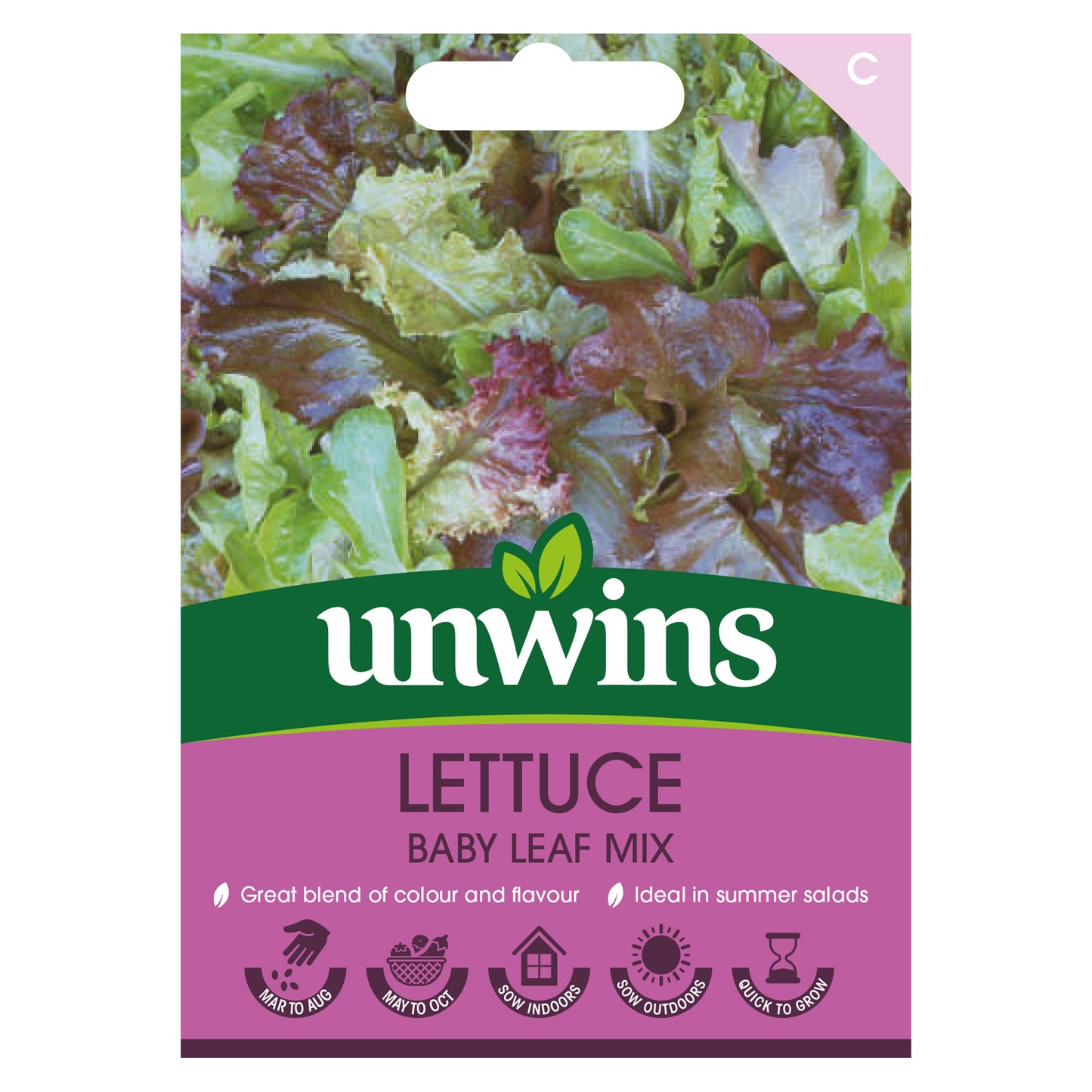 Unwins Cut-and-Come-Again Salad Seed Bundle