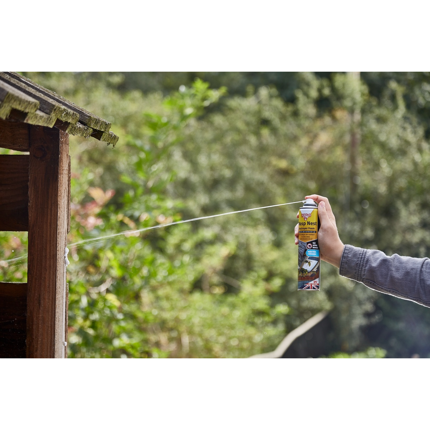 Zero In Wasp Nest Killer Foam - 300ml Aerosol