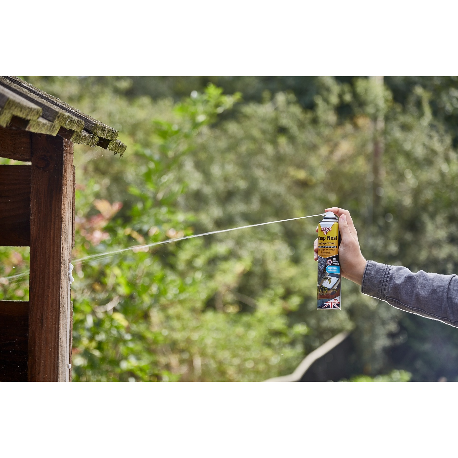 Zero In Wasp Nest Killer Foam - 300ml Aerosol